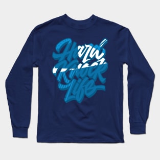 Hard Knock Marina Blue Low Long Sleeve T-Shirt